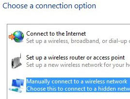 Manual Connection