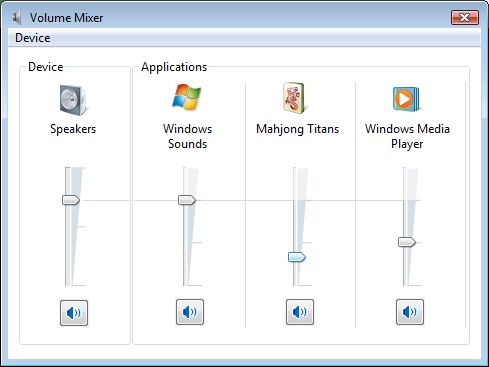 Volume Mixer
