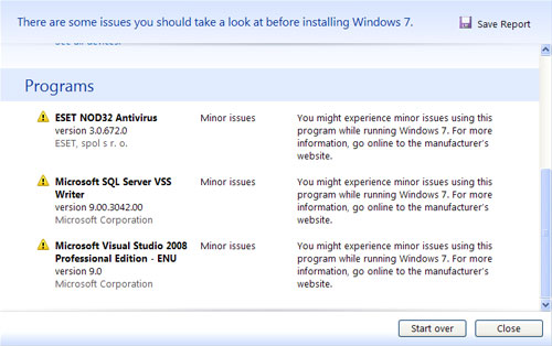 Windows Upgrade Advisor
