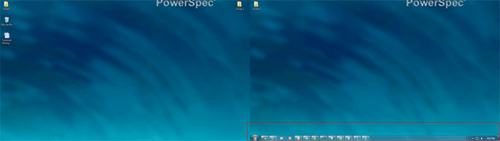 Windows 7 Desktop Before and After