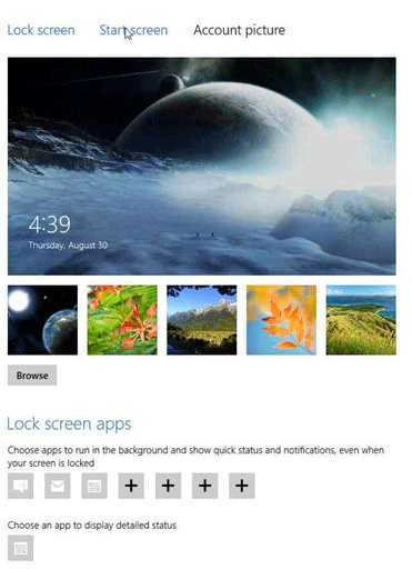 Micro Center - How to change Lock Screen, Start Screen or Account Pictures in Windows 8 Micro Center - How to change Lock Screen, Start Screen or Account Pictures in Windows 8