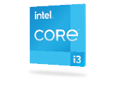 Intel i3 processor badge