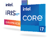 Intel i7 processor badge
